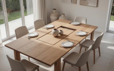 Guide pour choisir une table de salle à manger extensible adaptée à votre espace